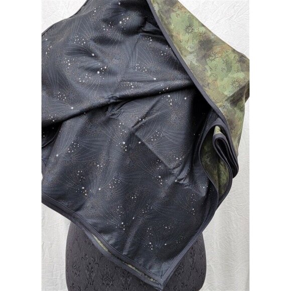 NWT Johnny Was Calme Astrology Space CamoPrint Yoga Towel+ Bag 40x70 114958 - Picture 3 of 5